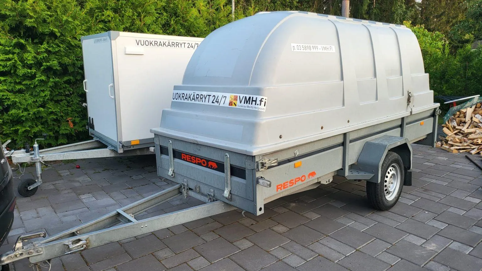 Kuomukärry 750 kg kuva 1