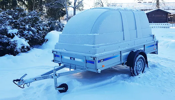 Kuomukärry IKH 750 kg kuva 1